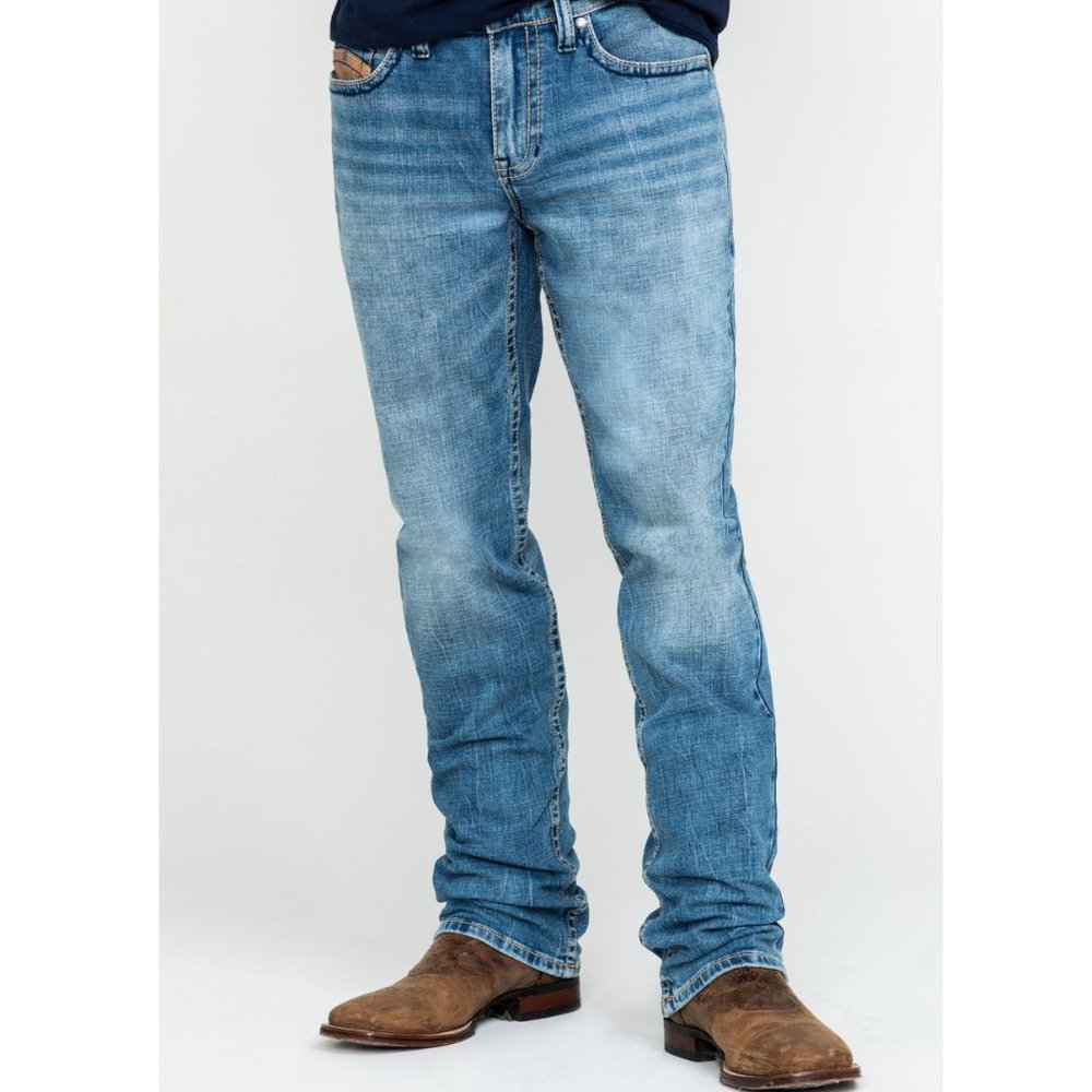 Cody James Core Men’s Light Wash Stretch Slim Straight Jeans